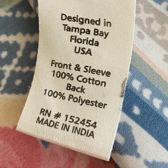 Caite Anthropologie - Embroidered Button Front Shirt - 3/4 sleeve - Picture 8 of 9